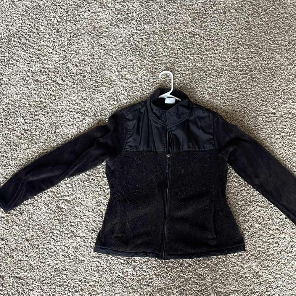 Danskin Black Fleece Jacket